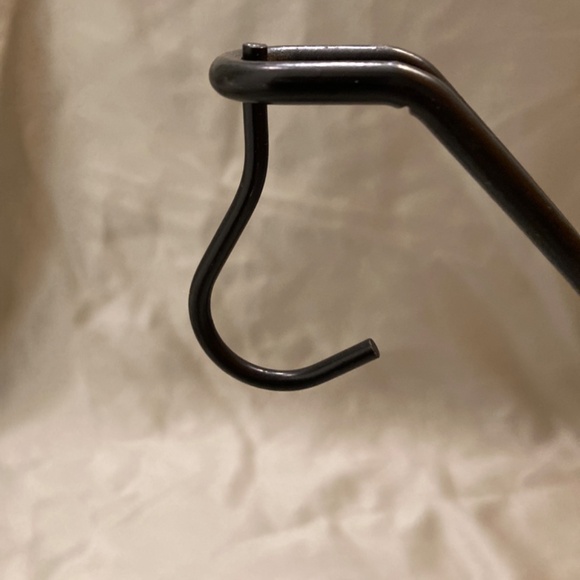 Banana Hanging Holder Stand Black Metal Excellent Pre-Owned Condition 13” Tall - Picture 2 of 7